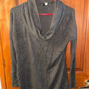 Green Cowl Neck Sweater